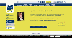 Desktop Screenshot of langues-strategies.fr