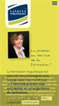 Mobile Screenshot of langues-strategies.fr